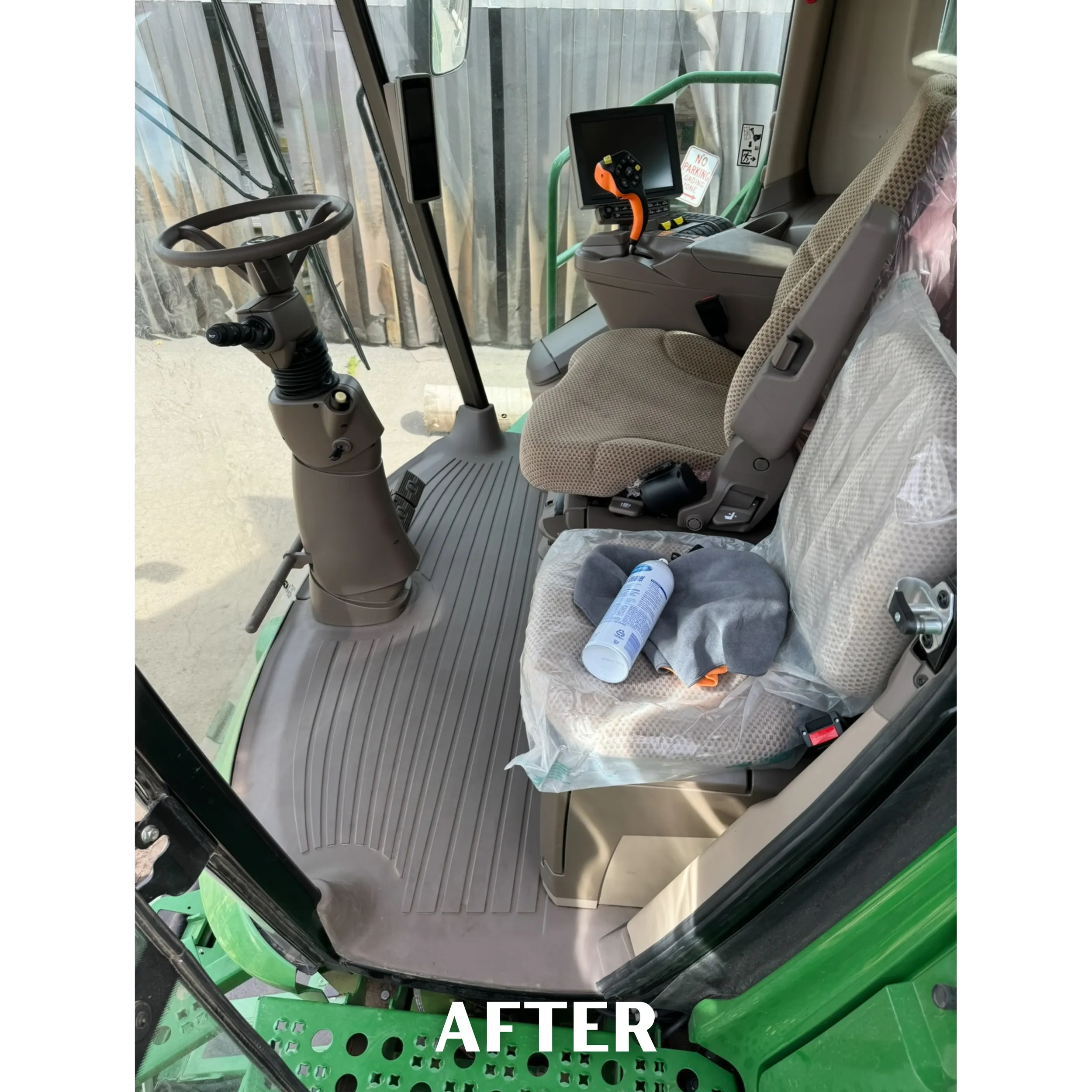 Tractor Cab — Interior Detail — after