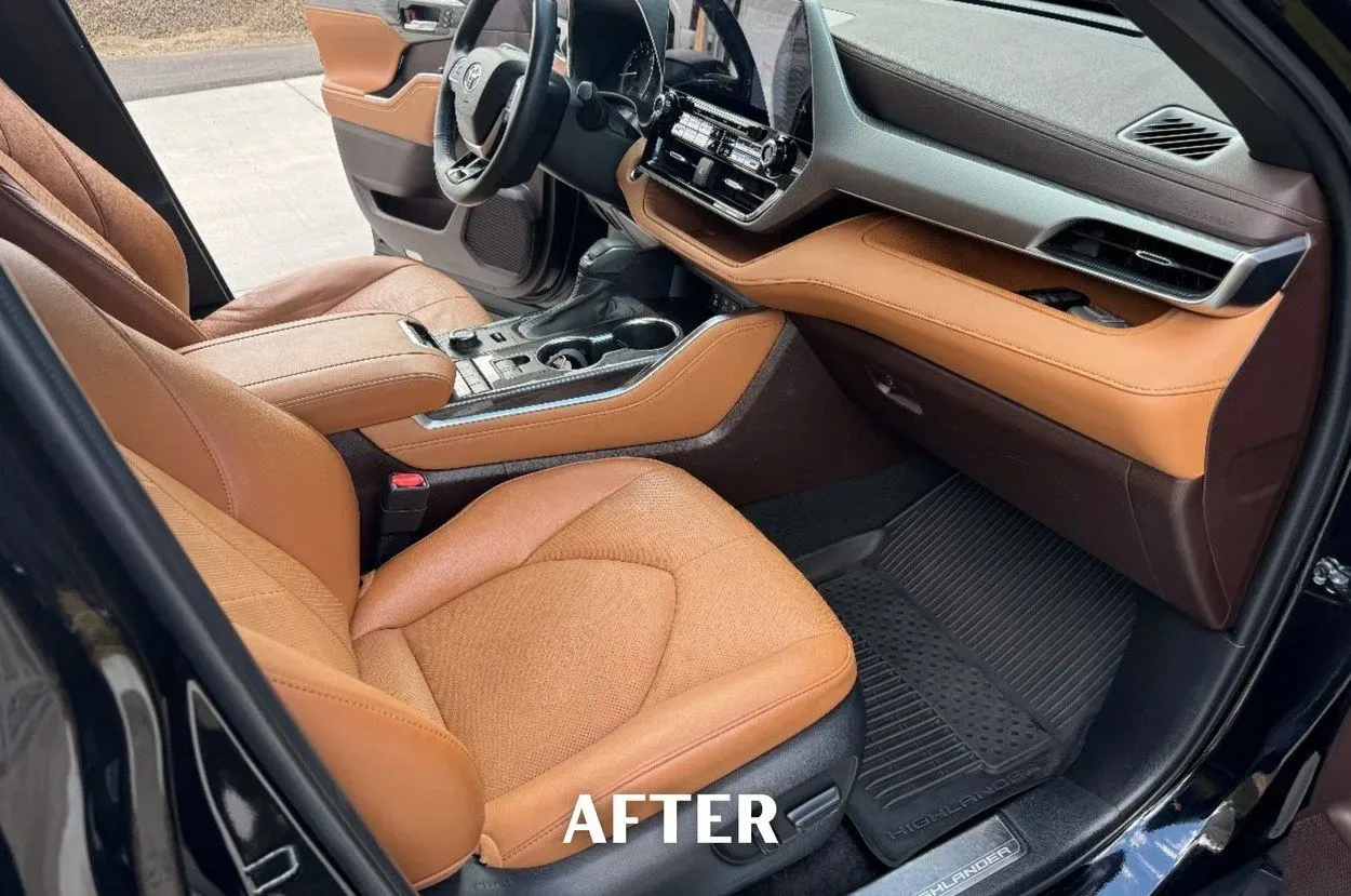 Toyota Highlander — Full Cabin Refresh — after