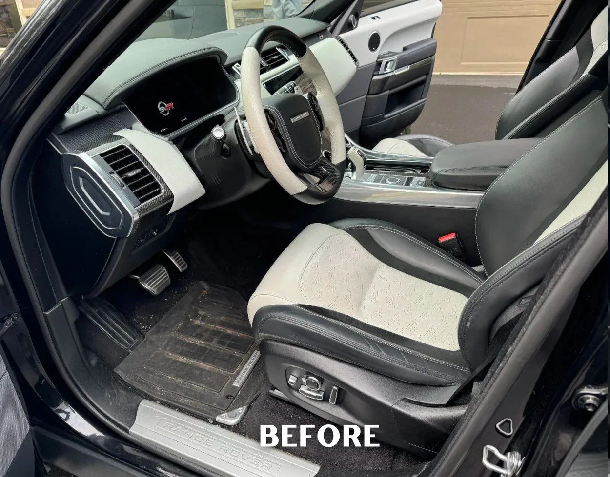 Range Rover Sport — Leather & Upholstery — before