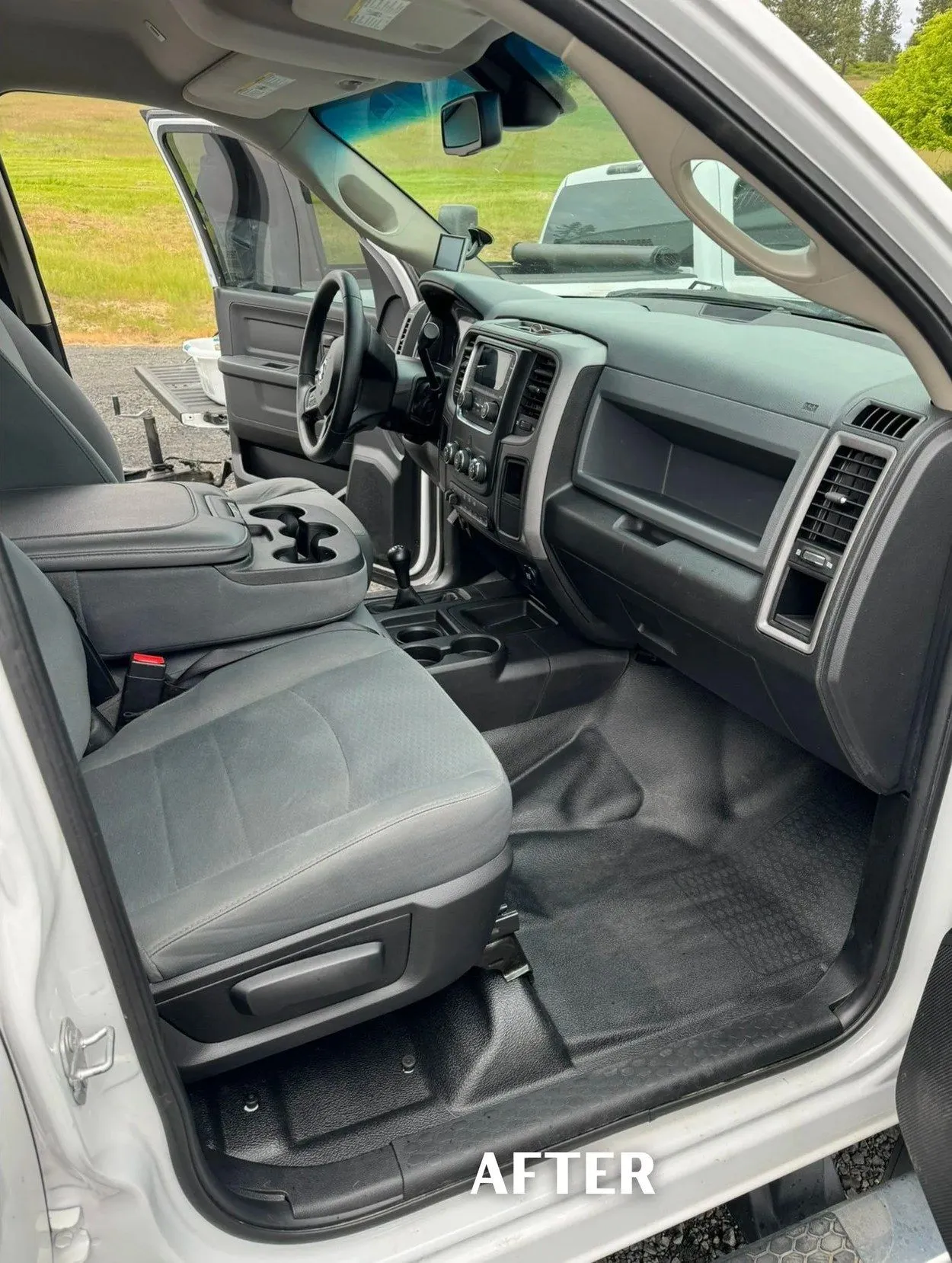 Ram 1500 — Seats & Center Console — after